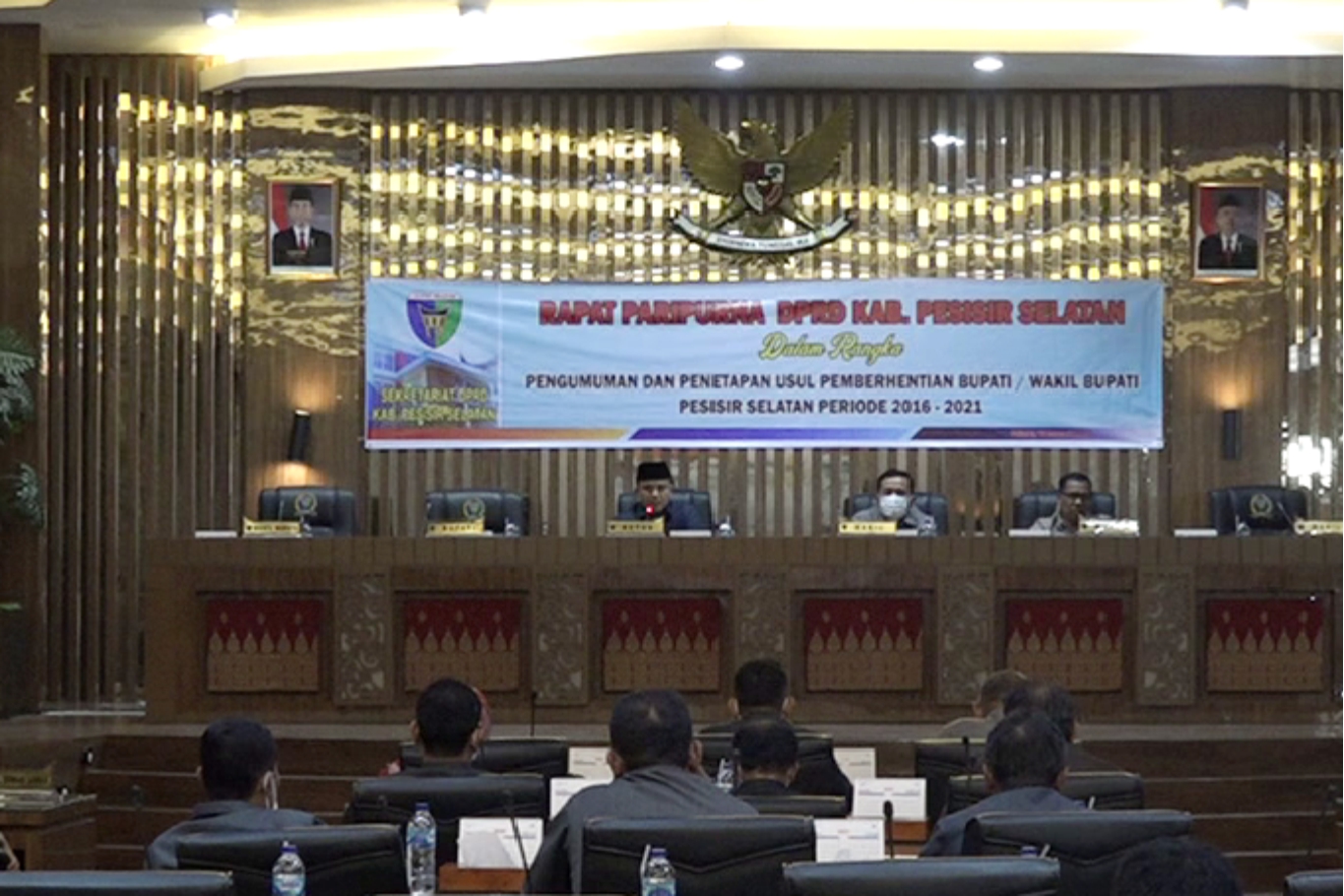 DPRD Pesisir Selatan Ucapkan Terima Kasih Kepada Bupati/Wakil Bupati Periode 2016-2021