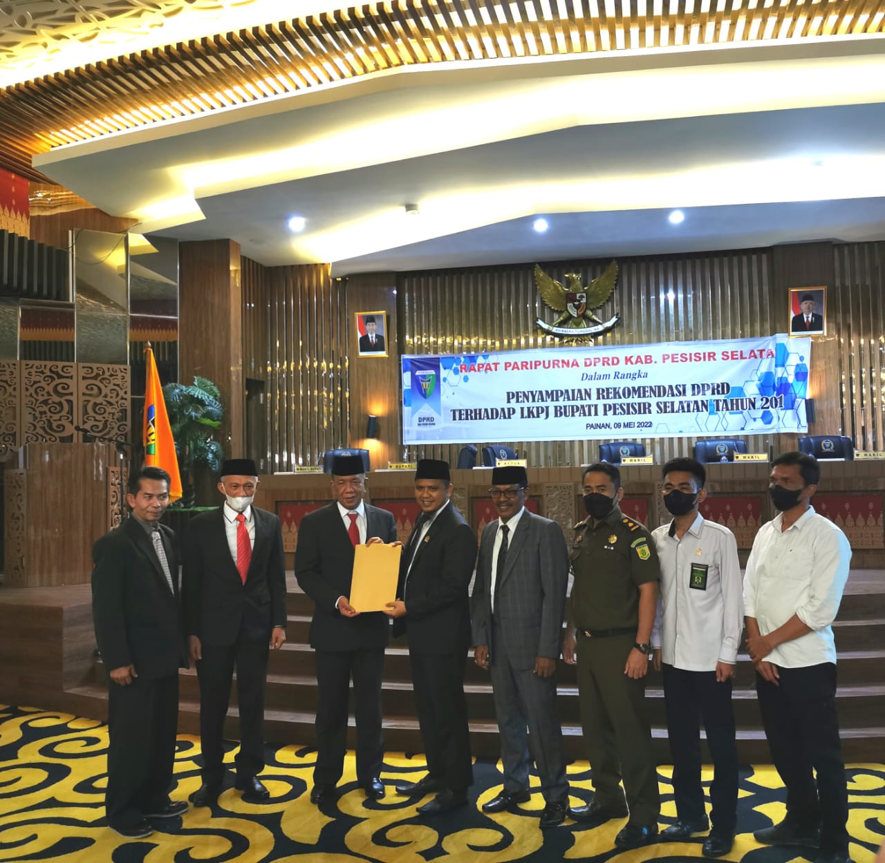 Penyampaian Rekomendasi DPRD Terhadap LKPj Bupati Pesisir Selatan Tahun 2021 #2